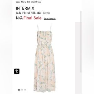 INTERMIX Jade Floral Midi Dress